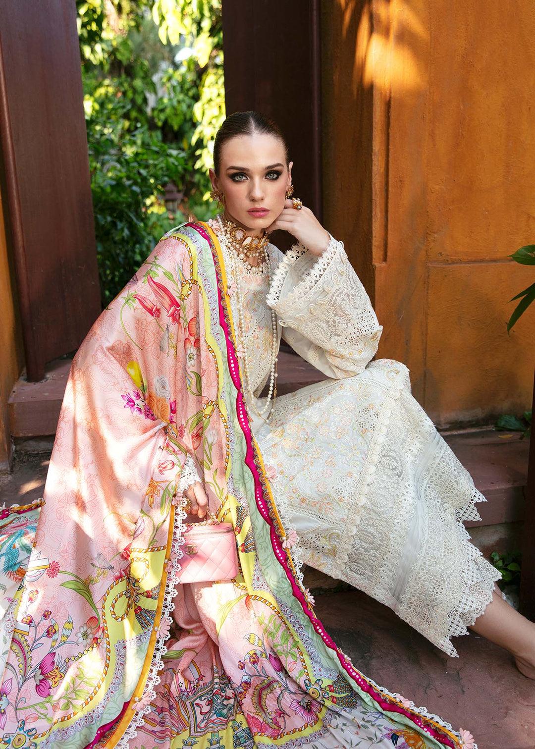 KANWAL MALIK | Sareen | Luxury Lawn'24 Unstitched | Daisy