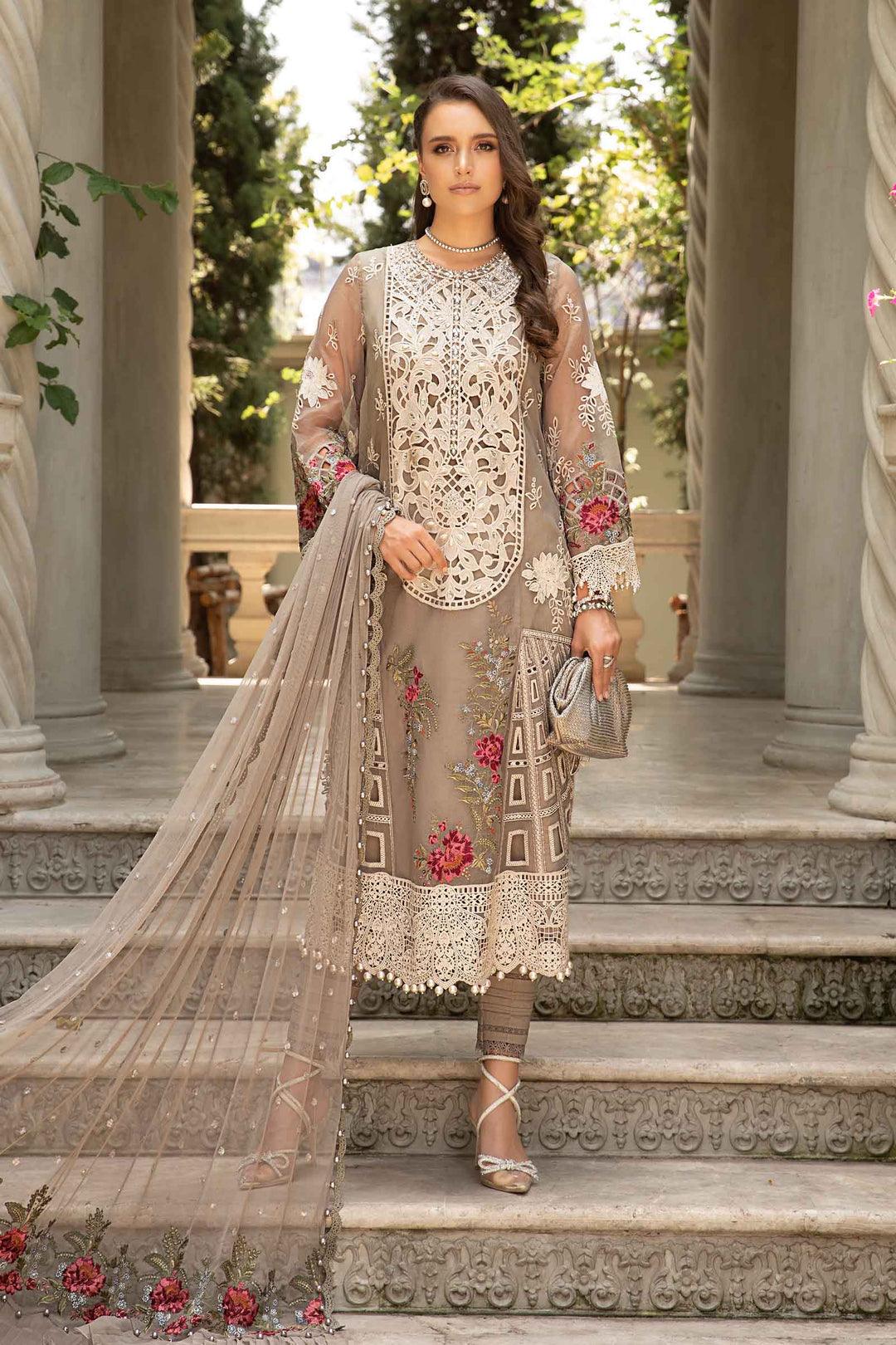 MARIA B | Luxury Eid Lawn 23-01 Unstitched | Aarzu