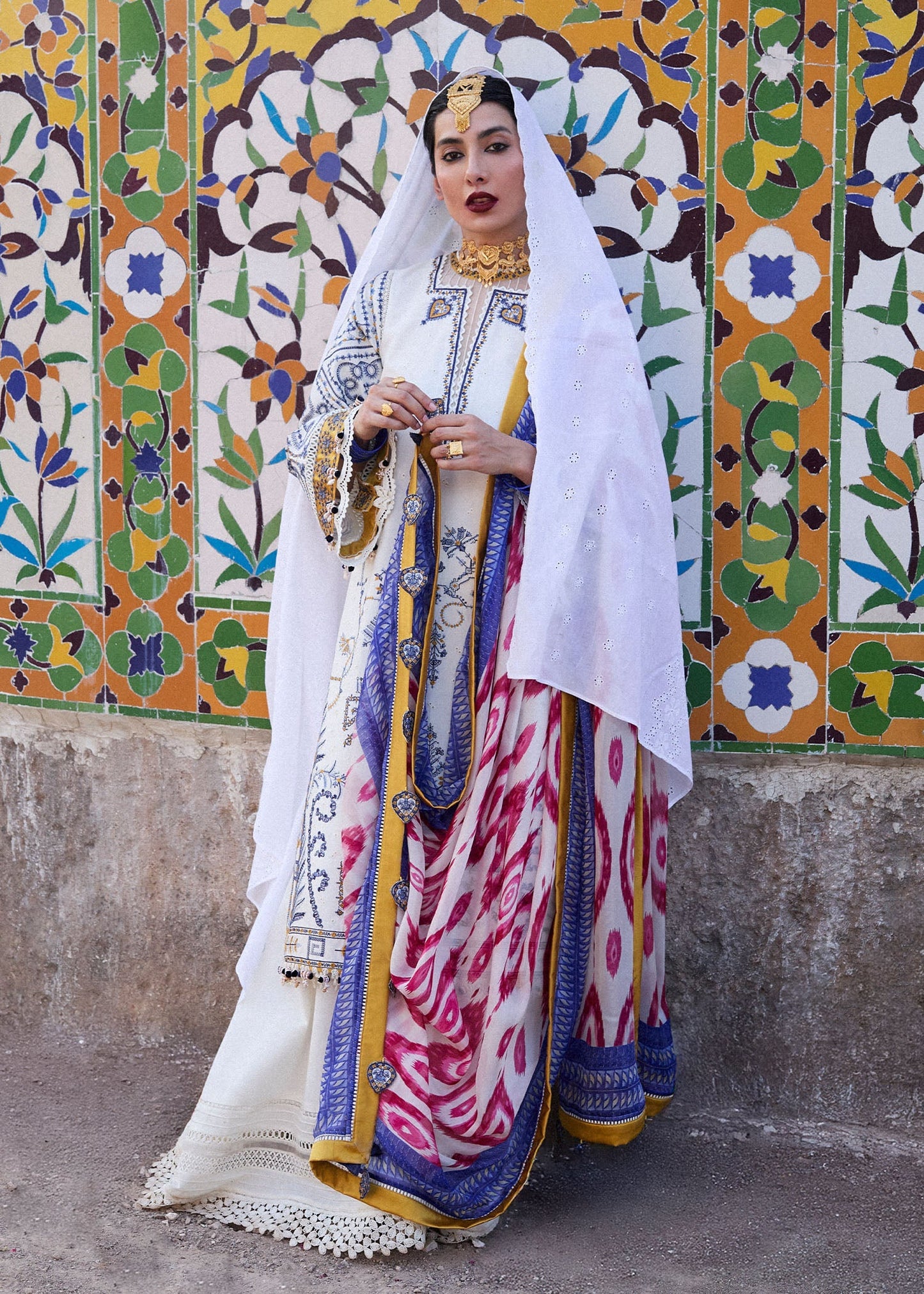 HUSSAIN REHAR | Nirmal SS'25 Luxury Lawn - Motia