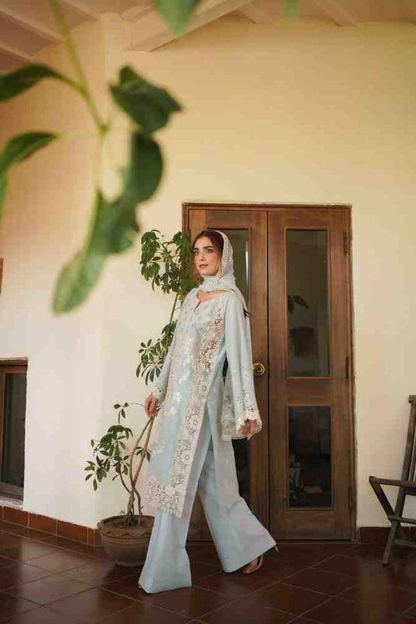 Asif Baig Luxury Lawn Parishay