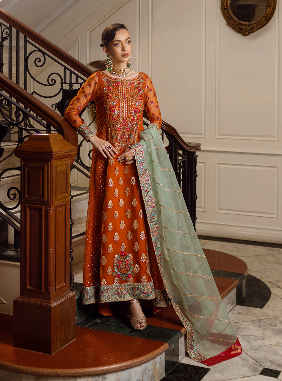 ZAINAB CHOTTANI | Wedding Festive'24 | Ombre - Design 7 Unstitched