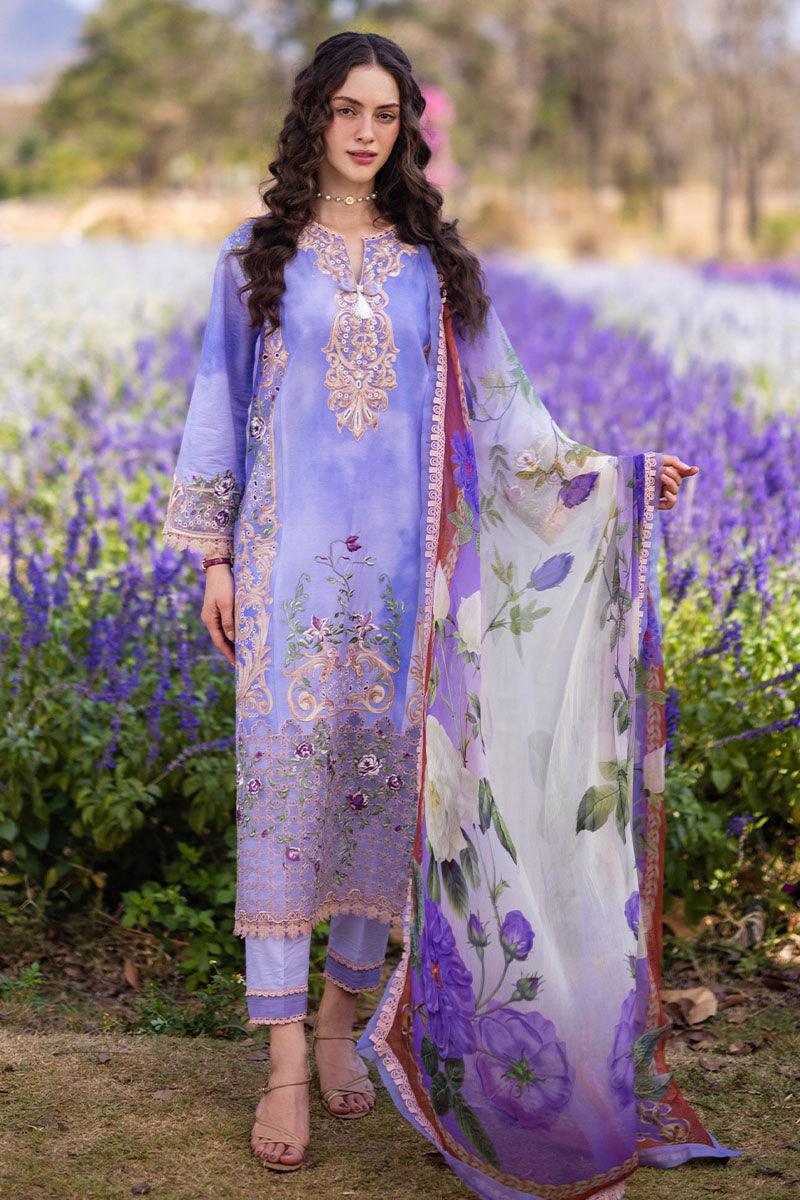 MUSHQ |The Secret Garden, Hemline Spring/Summer Lawn | Purple Emperor