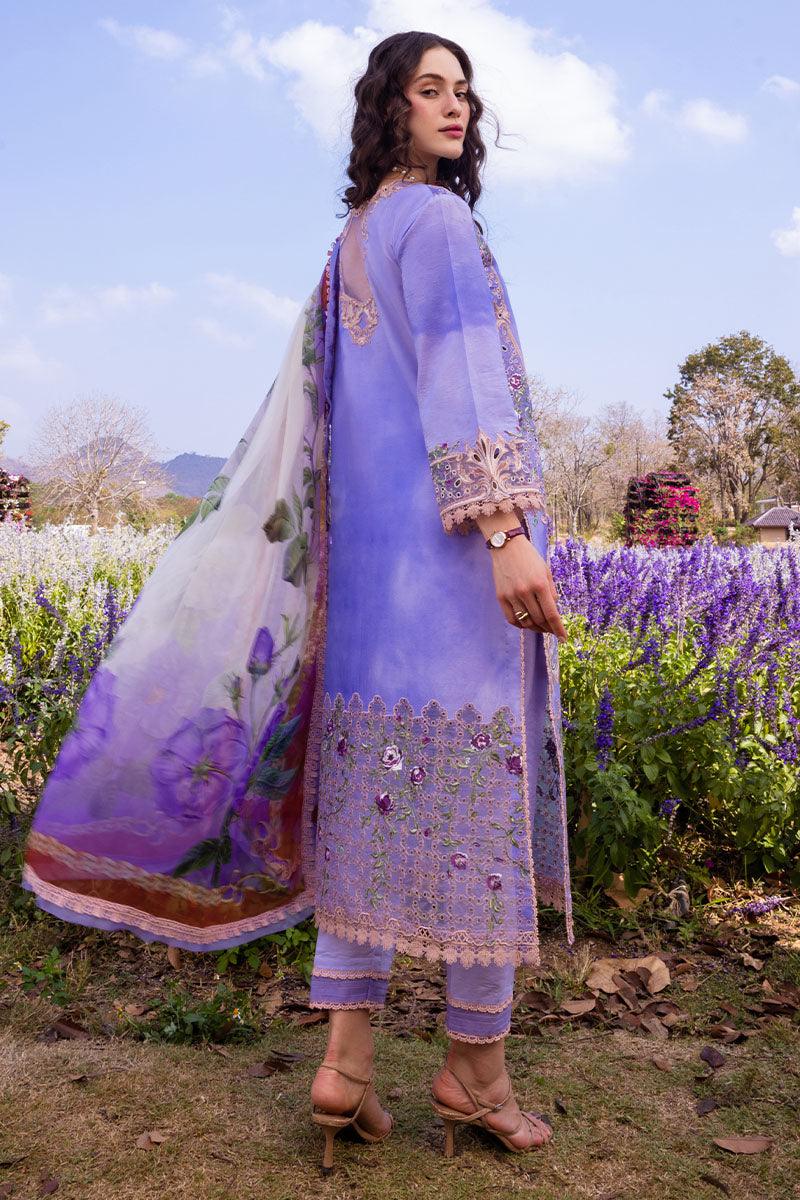 MUSHQ |The Secret Garden, Hemline Spring/Summer Lawn | Purple Emperor