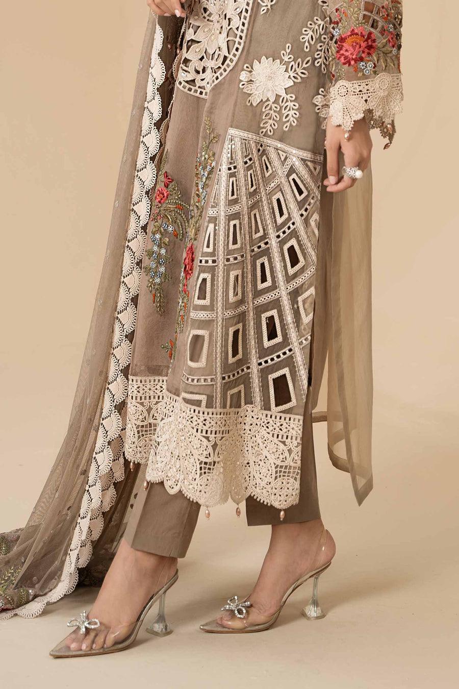 MARIA B | Luxury Eid Lawn 23-01 Unstitched | Aarzu