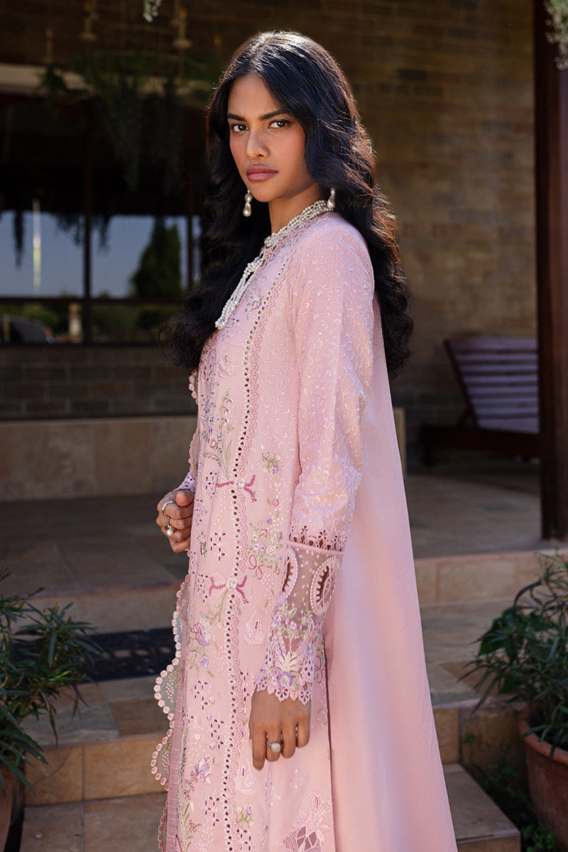 QALAMKAR : QLine Lawn 2025 - Rosalee-QM-09 Unstitched