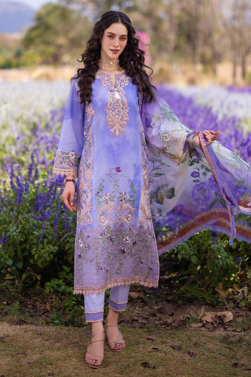 MUSHQ |The Secret Garden, Hemline Spring/Summer Lawn | Purple Emperor