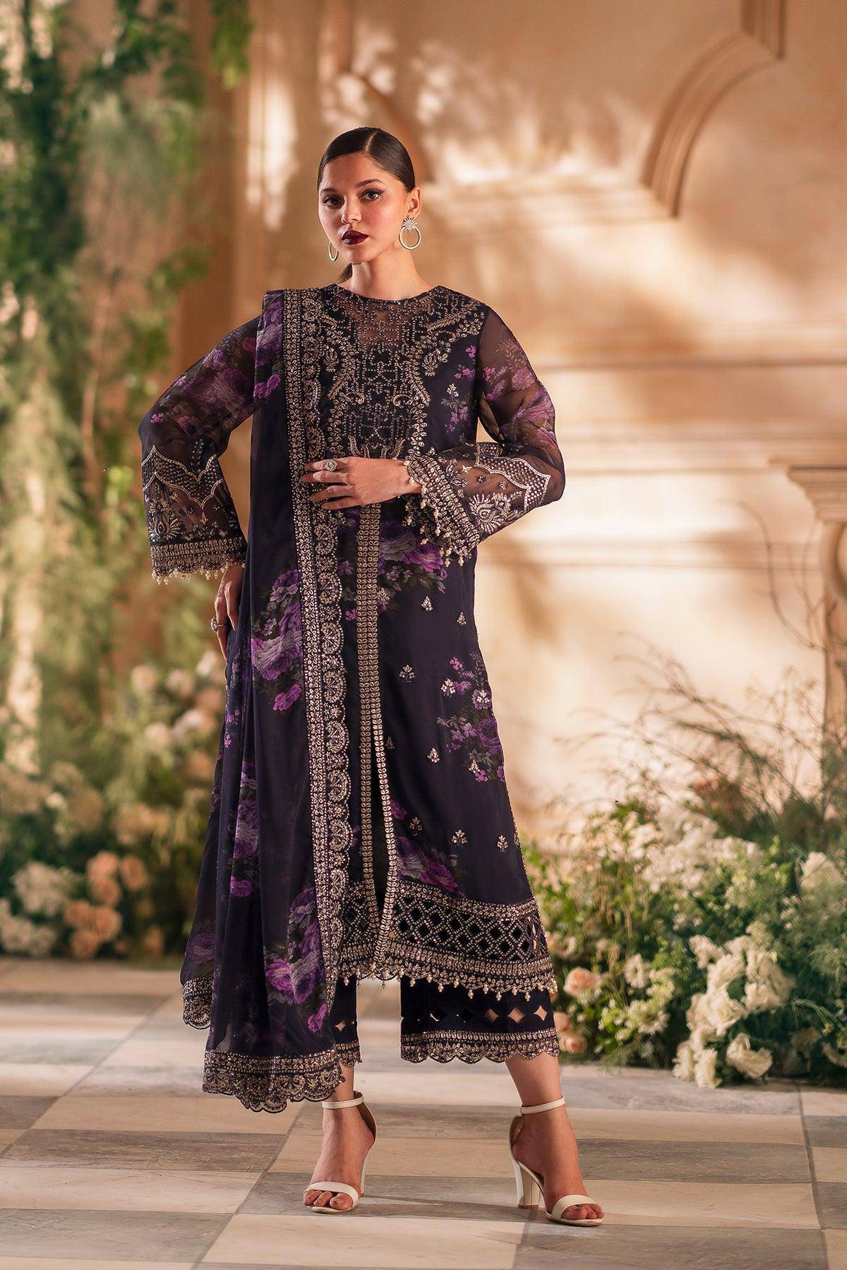 CHARIZMA | Vasal Luxury Chiffon | VSL5-01 Unstitched - Aarzu