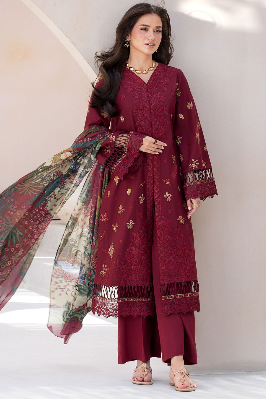 MOTIFZ | Amal Lawn 2026 Unstitched - Aarzu