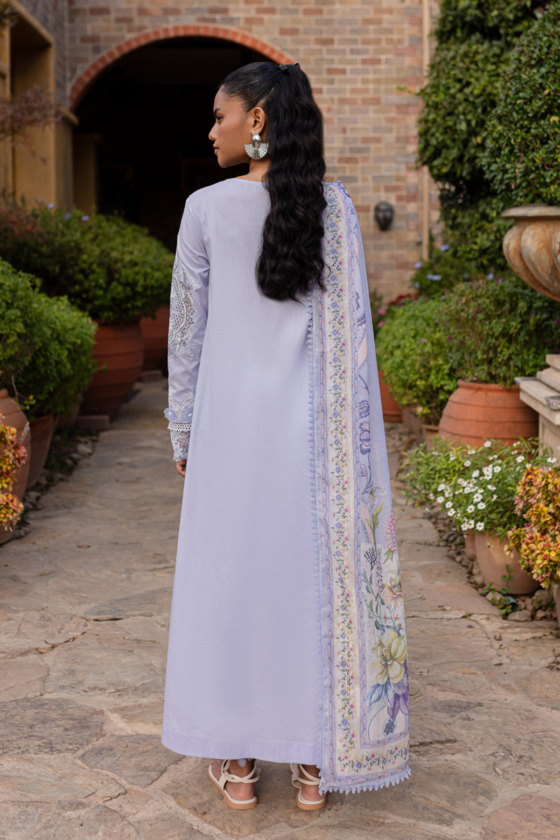 QALAMKAR : QLine Lawn 2025 - Lyla-QM-17 Unstitched