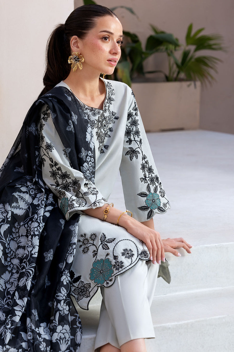 MOTIFZ | Amal Lawn 2026 Unstitched - Aarzu