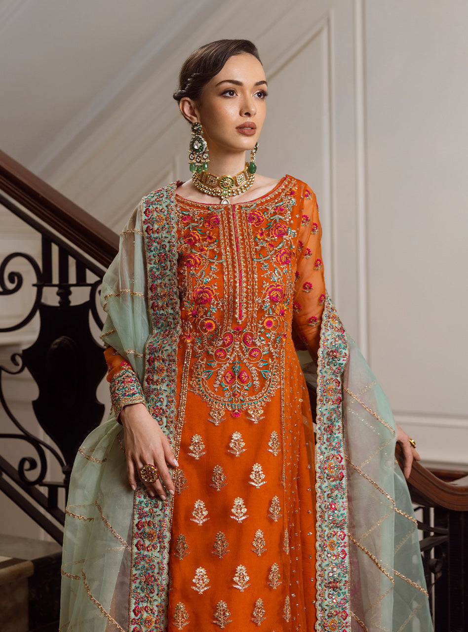 ZAINAB CHOTTANI | Wedding Festive'24 | Ombre - Design 7 Unstitched