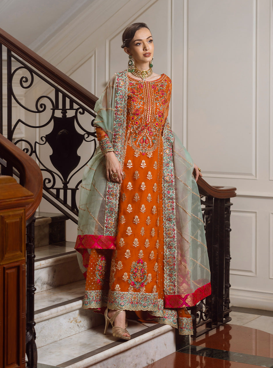 ZAINAB CHOTTANI | Wedding Festive'24 | Ombre - Design 7 Unstitched