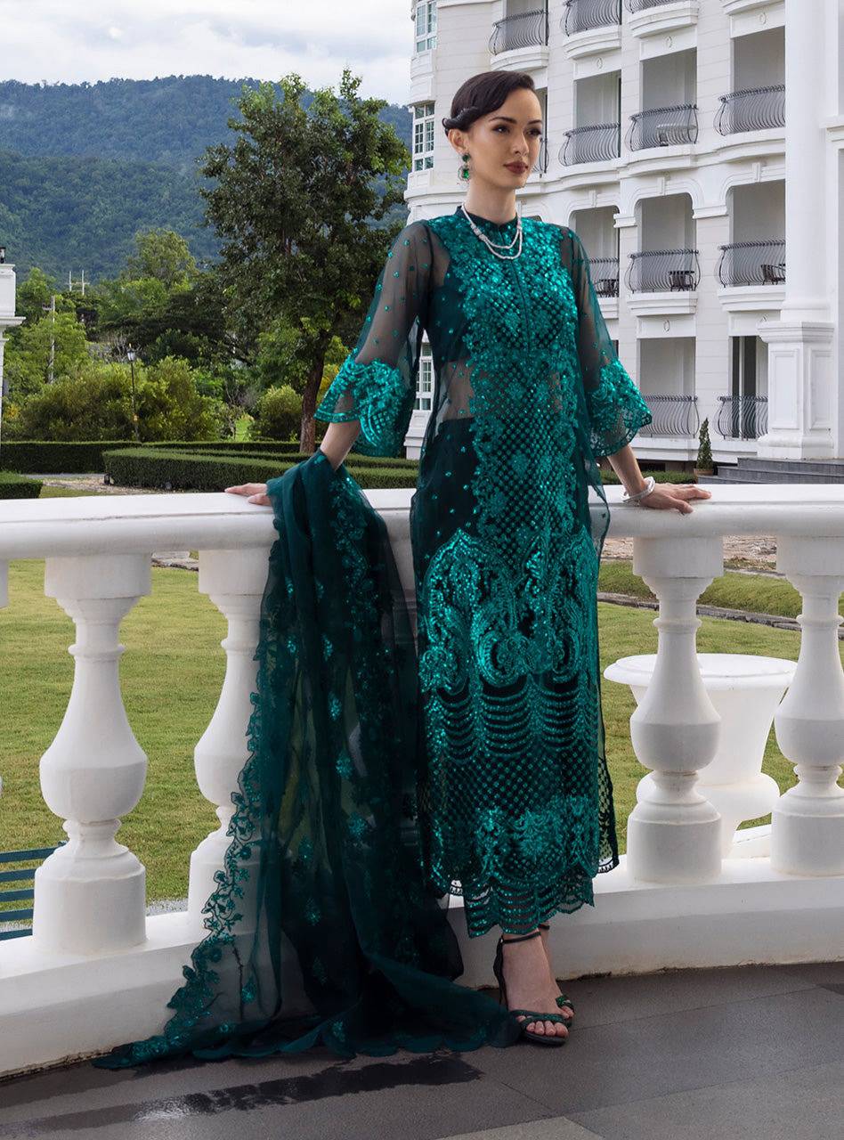 ZAINAB CHOTTANI | Wedding Festive'24 | Zeina - Design 1 Unstitched - Aarzu