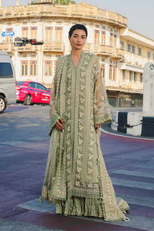 AFROZEH | Mulaqaat 2026 Festive Lawn Unstitched - Aarzu