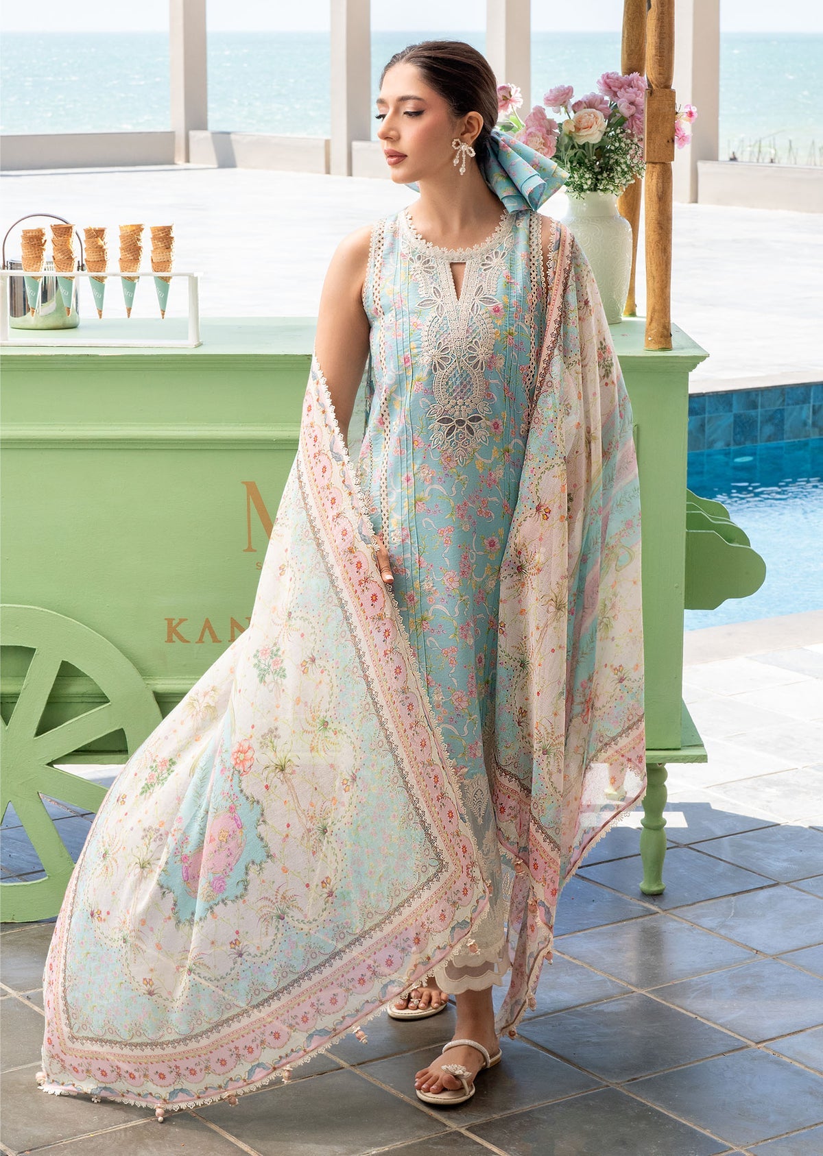 KANWAL MALIK | Mira Summer Lawn 2026 Unstitched - Aarzu