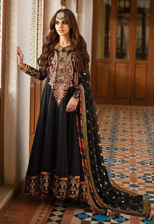 ASIM JOFA | Festive | AJKM-01 Embroidered Chiffon Unstitched