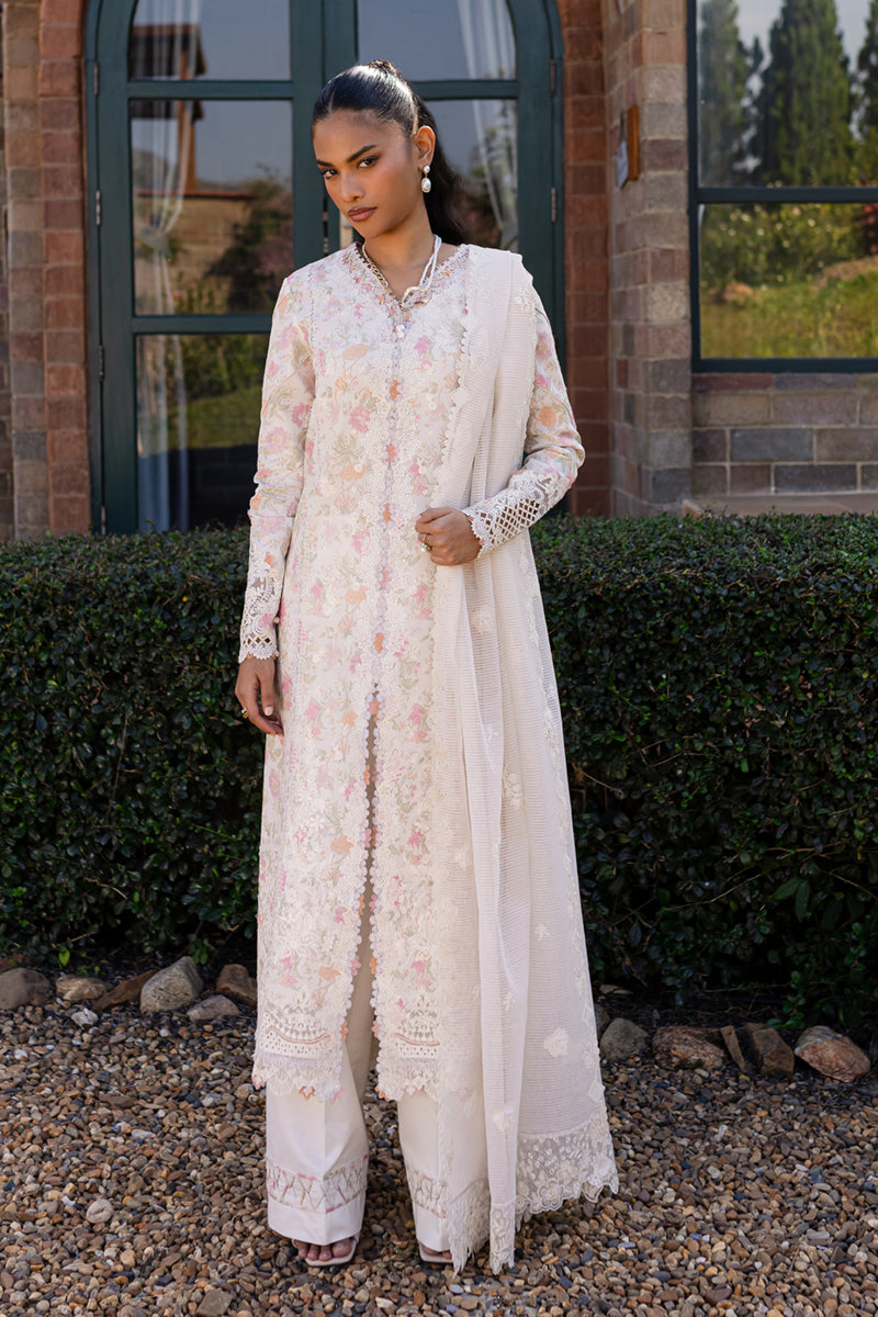 QALAMKAR : QLine Lawn 2025 - Feeha-QM-18 Unstitched