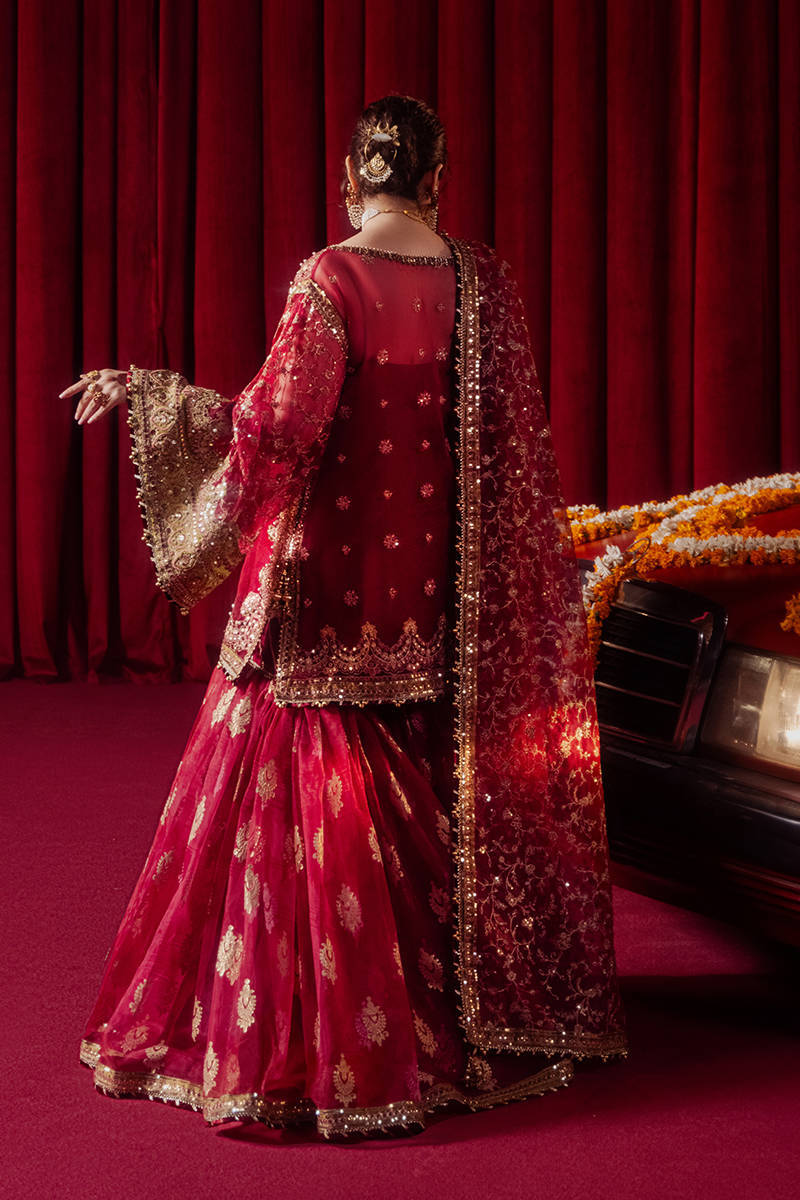 Mohsin Naveed Ranjha | Zarlish Festive Vol.5 Dur-e-Nayab | Leela ZWU-24-38 Unstitched - Aarzu