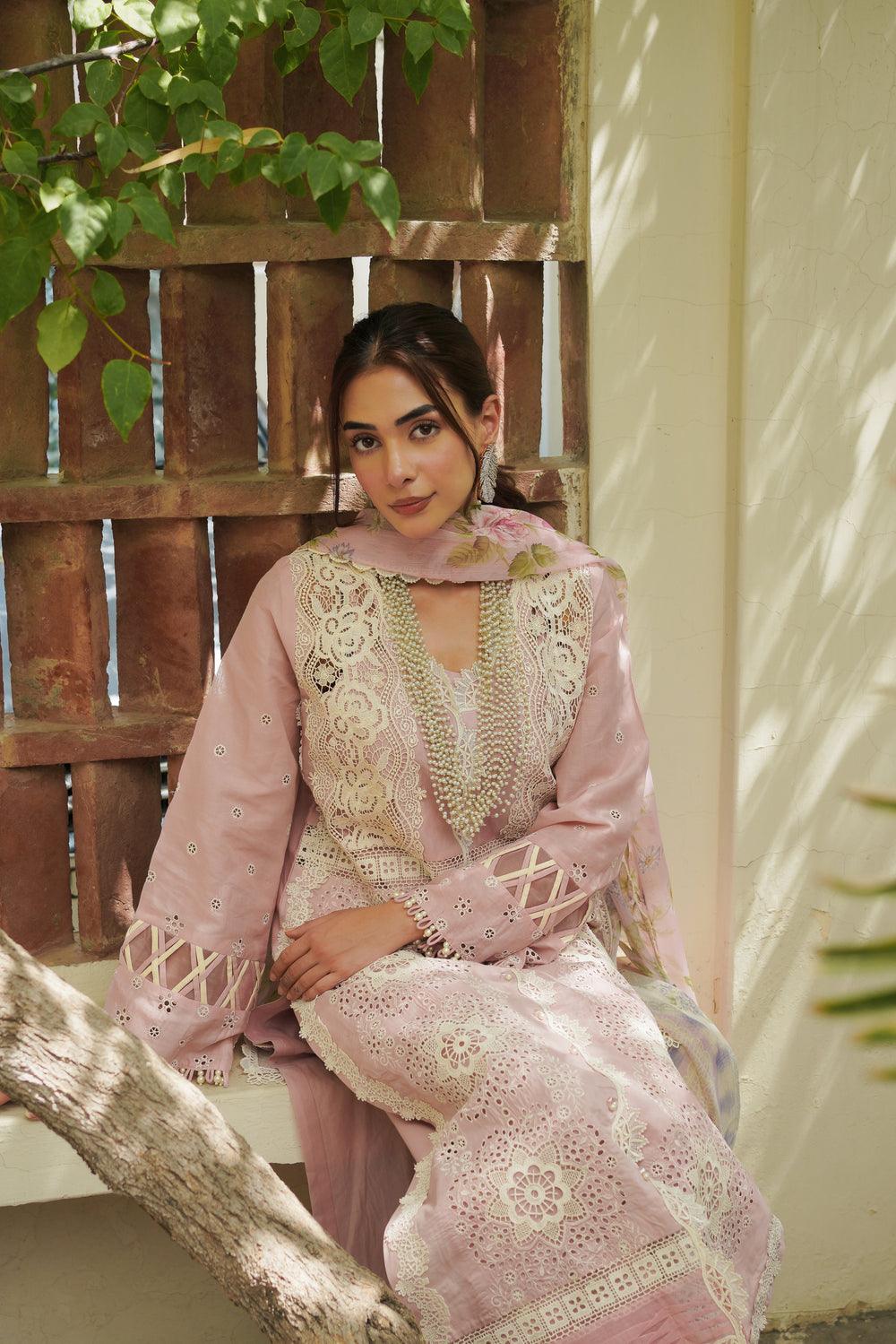 Manara by Maria Asif Baig | Luxury Lawn | Lillia