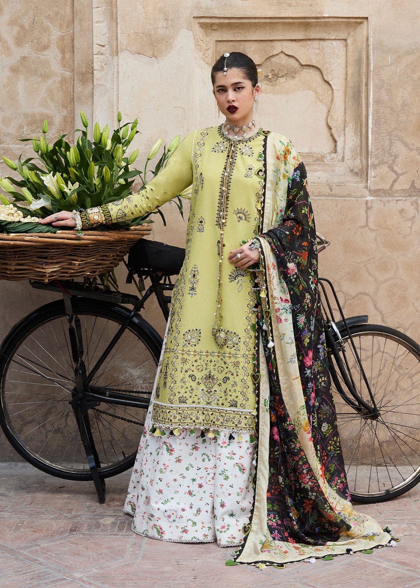 HUSSAIN REHAR | Nirmal SS'25 Luxury Lawn - Suk