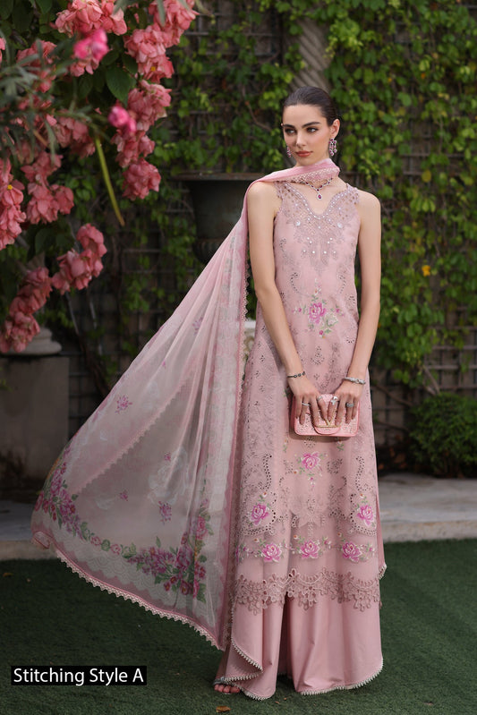NOOR by Sadia Asad | Eid Luxury Lawn Schiffli Laserkari