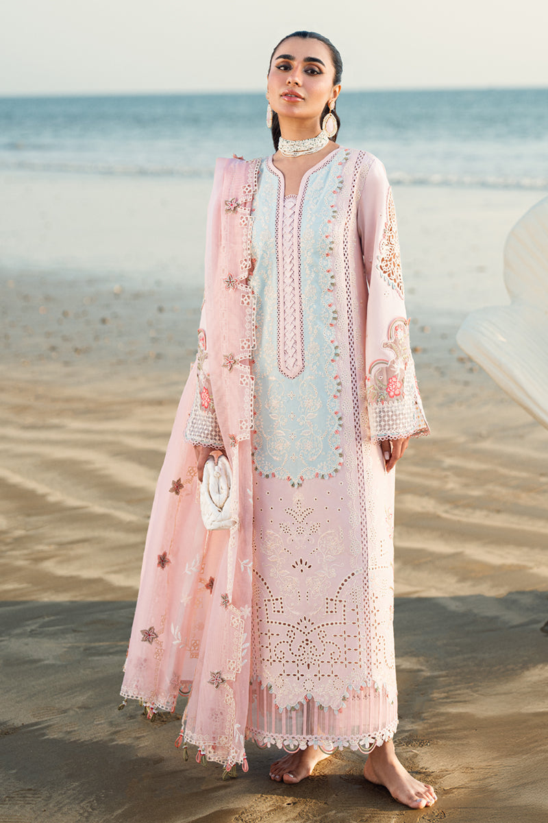 QALAMKAR | Luxury Lawn 2025 | Reem FK-08 Unstitched