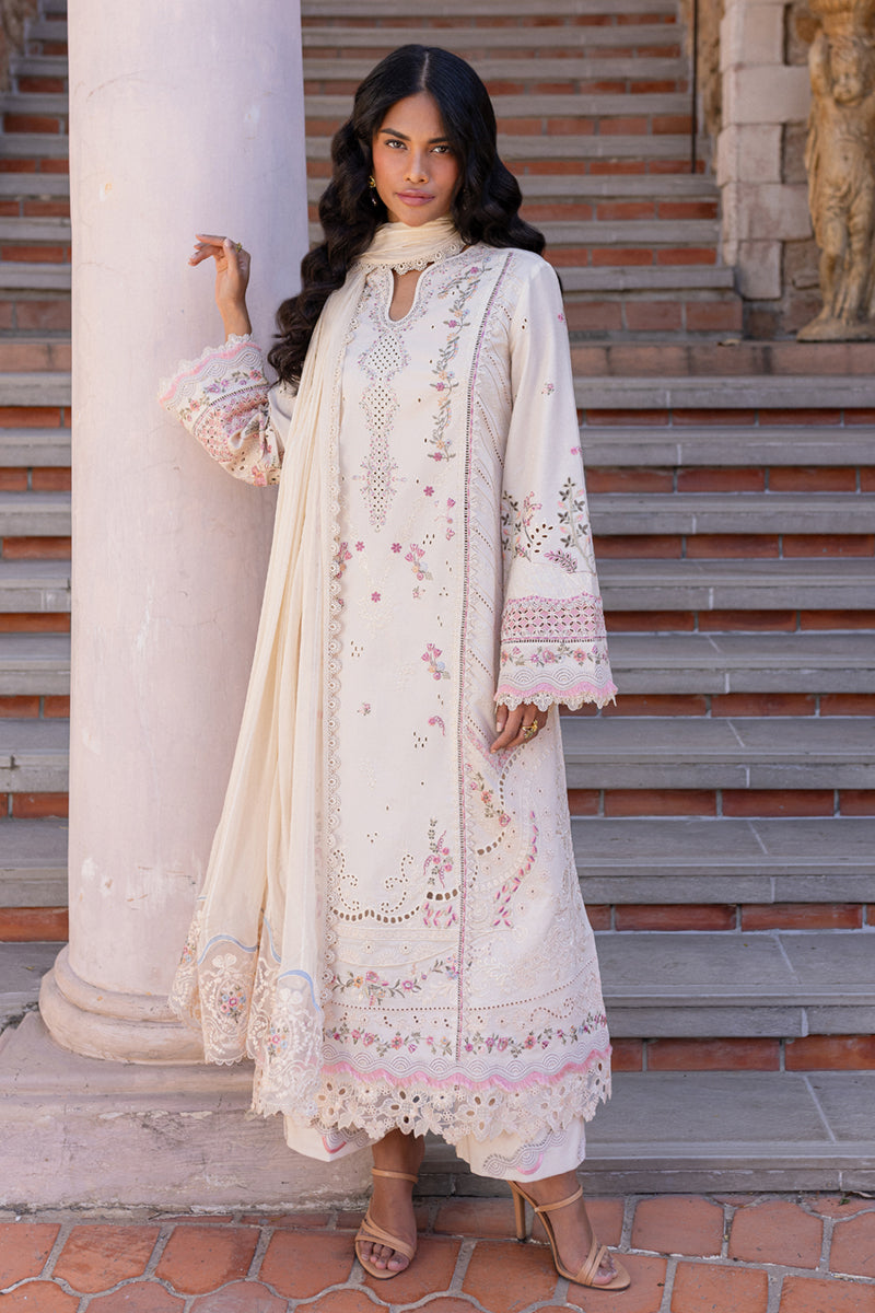 QALAMKAR : QLine Lawn 2025 - Cheri-QM-02 Unstitched