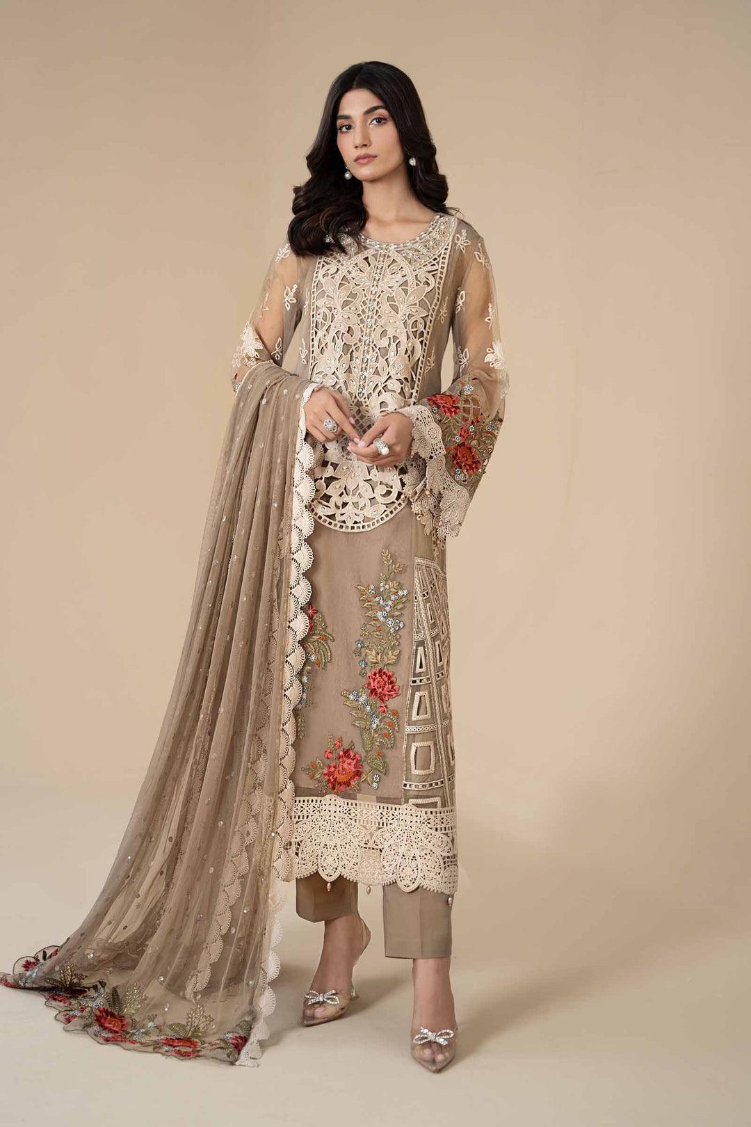 MARIA B | Luxury Eid Lawn 23-01 Unstitched | Aarzu