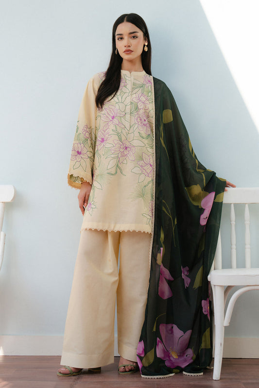 ZARA SHAHJAHAN : COCO Lawn 2025 - Bloom-1B