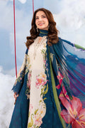 MARIA.B | M.BASICS Dreamscape Lawn Unstitched - 5B - Aarzu
