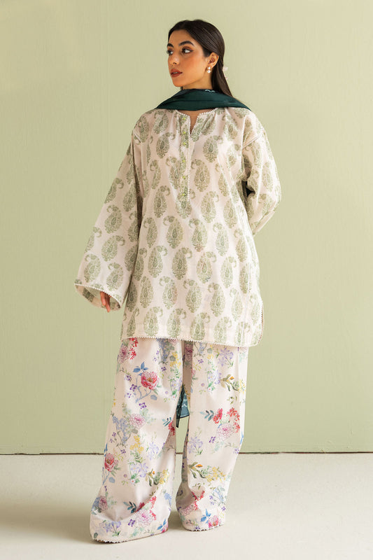 ZARA SHAHJAHAN | COCO Prints 2025 | Paisley-6B Unstitched