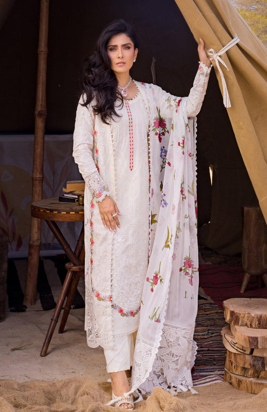 Mahiymaan | Luxury Lawn | Pristine Flair Aarzu