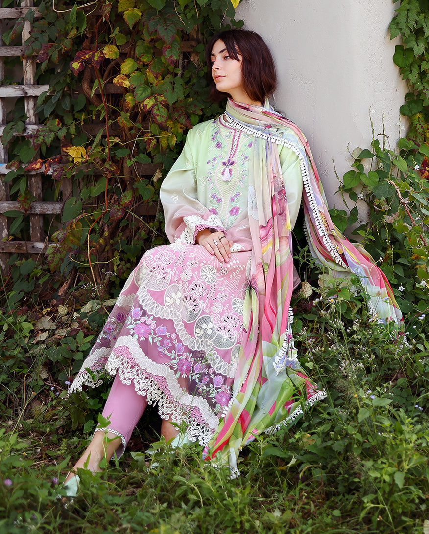 MUSHQ | Solace Ombre Lawn 2026 Unstitched - Aarzu