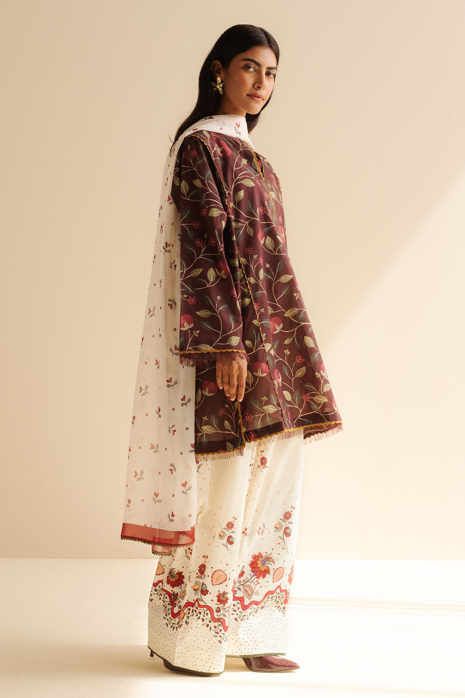 coco prints by zara shahjahan, lawn prints 2025, imported from dubai